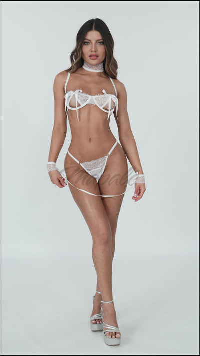 Pure Temptation Spitzen-Dessous-Set