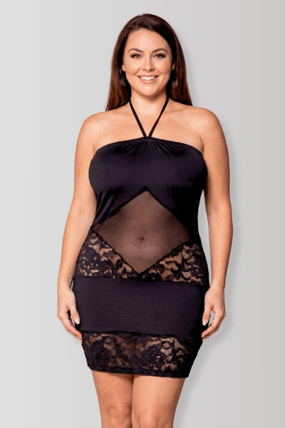 Halter-Bustierkleid