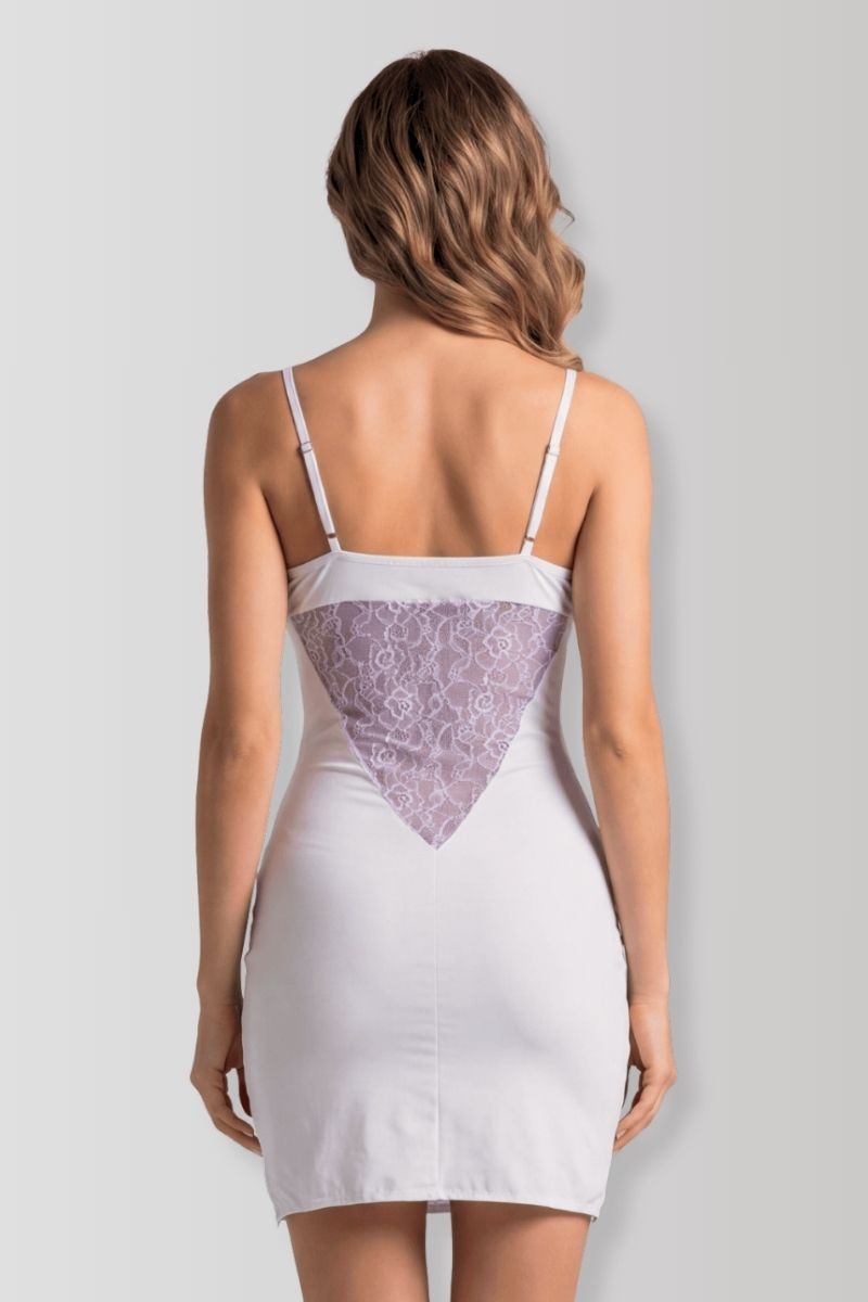 Emilia Weißes Minikleid