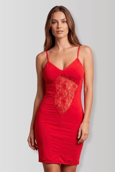 Emilia Rotes Minikleid