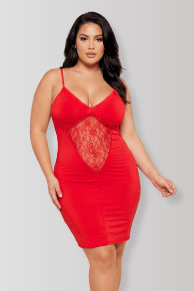 Emilia Rotes Minikleid