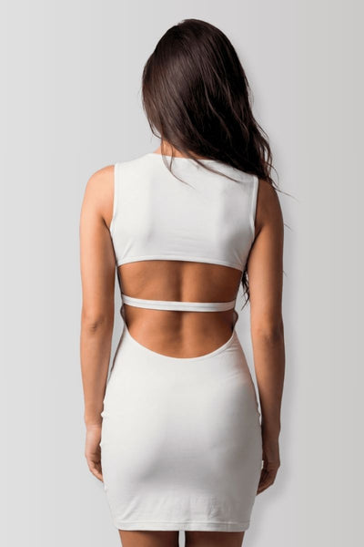 Olivia Weißes Minikleid