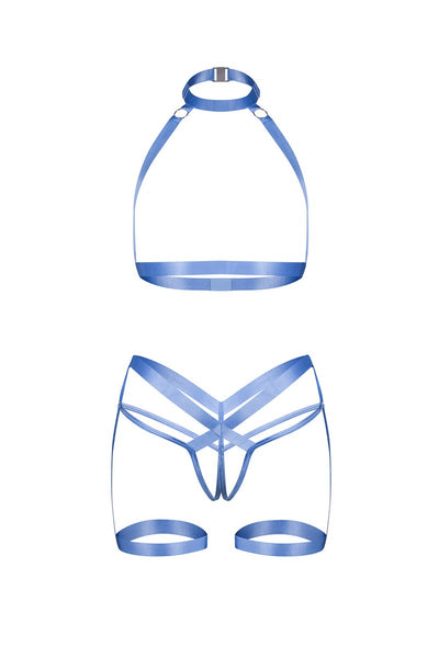 Shaderi blaues Harness-Top