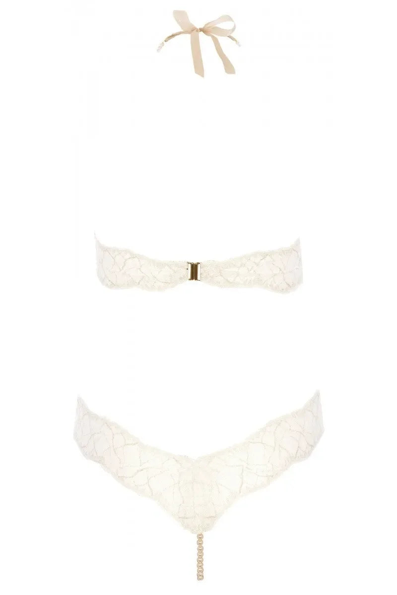 Body perles Sydney ivoire par Bracli