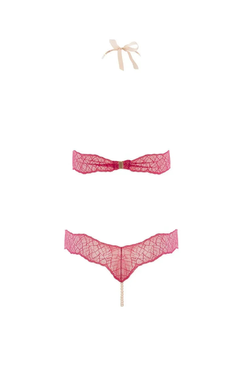 Body perles Sydney rouge par Bracli