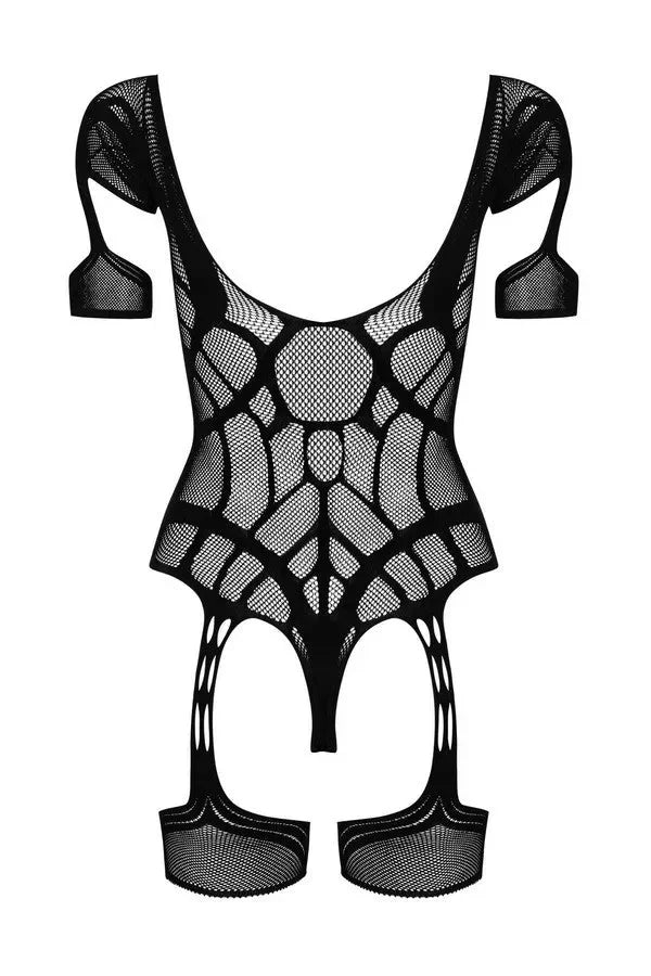Body résille jarretelles G334 par Obsessive
