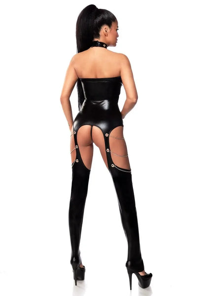 Combinaison wetlook (XL) par Saresia