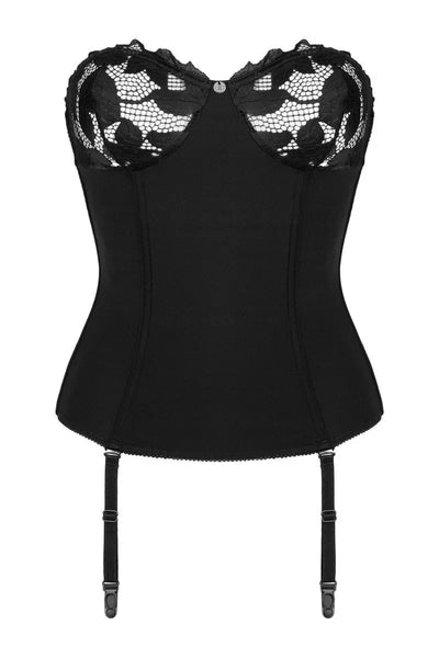 Corset noir Editya par Obsessive