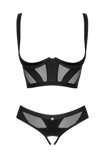 Ensemble bustier ouvert Chic Amoria par Obsessive
