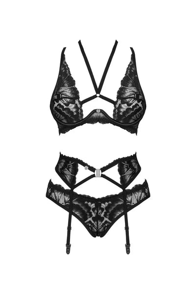 Ensemble jarretelles Alessya par Obsessive