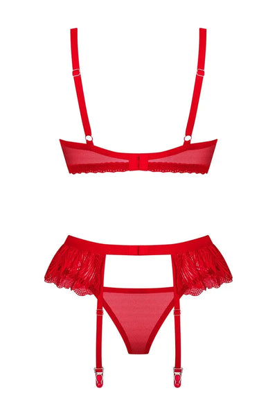 Ensemble jarretelles Chilisa par Obsessive