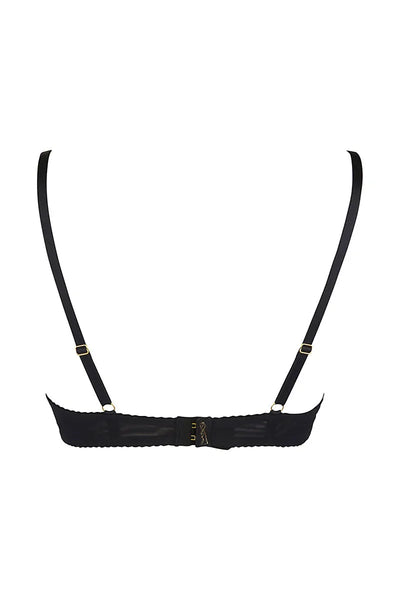 Soutien-gorge ouvert fleurs V-10021 par Axami