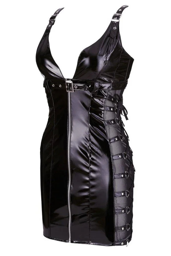Robe zip provocante par Black Level